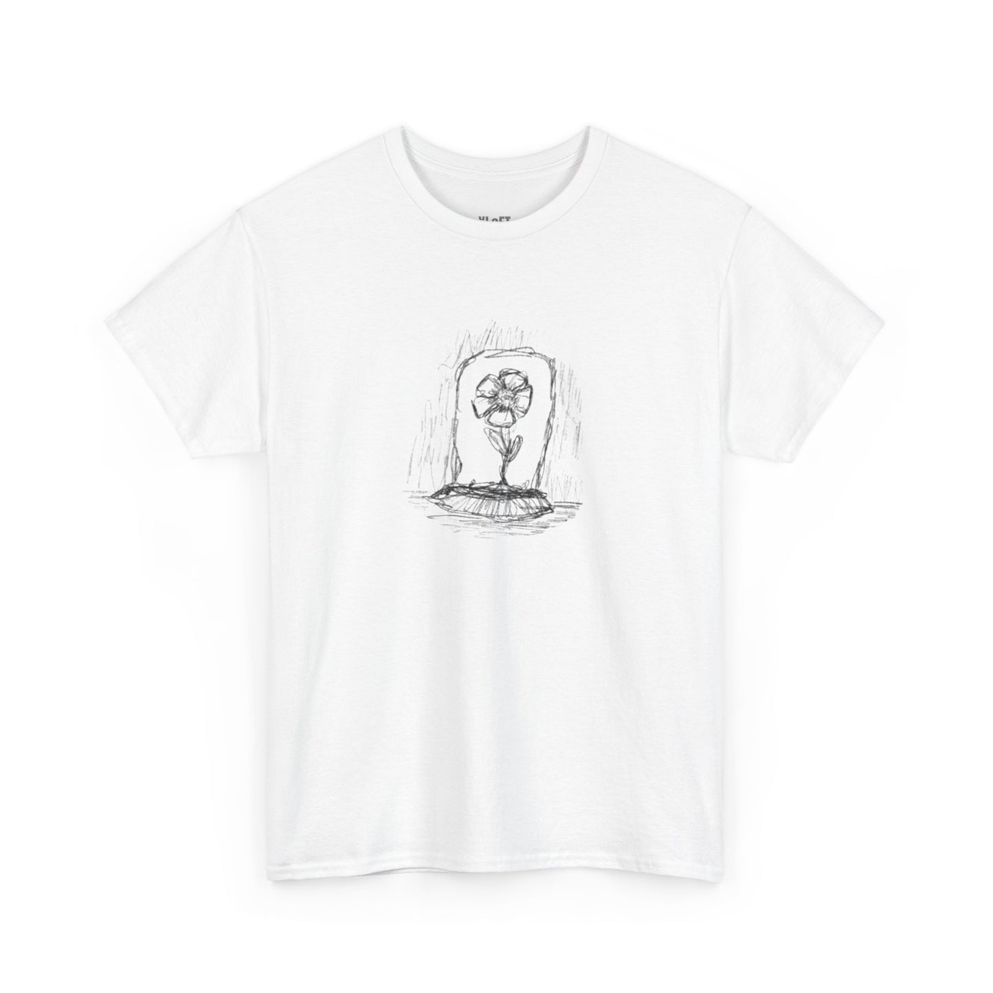 Flower glass tshirt